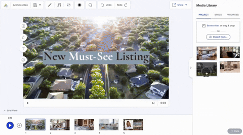 Real estate video marketing guide: Adding media