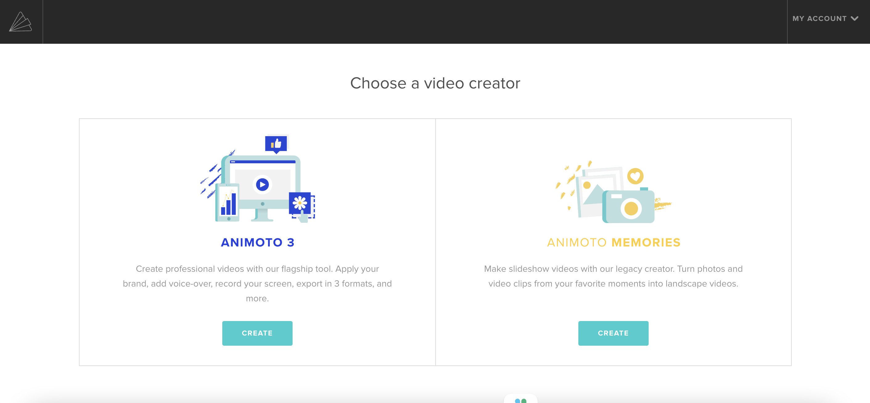 How to Use Animoto Memories: Tool selection